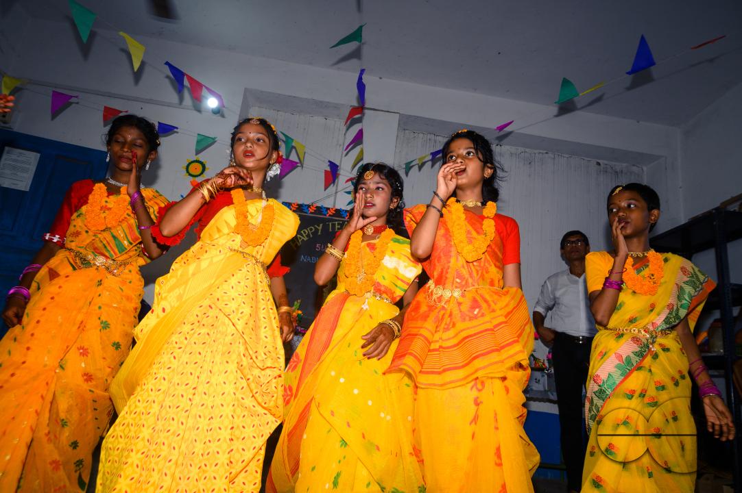 Nabin Nagar Primary School is a remote rural school situated in Nabin Nagar, along the barbed wire border of India and Bangladesh